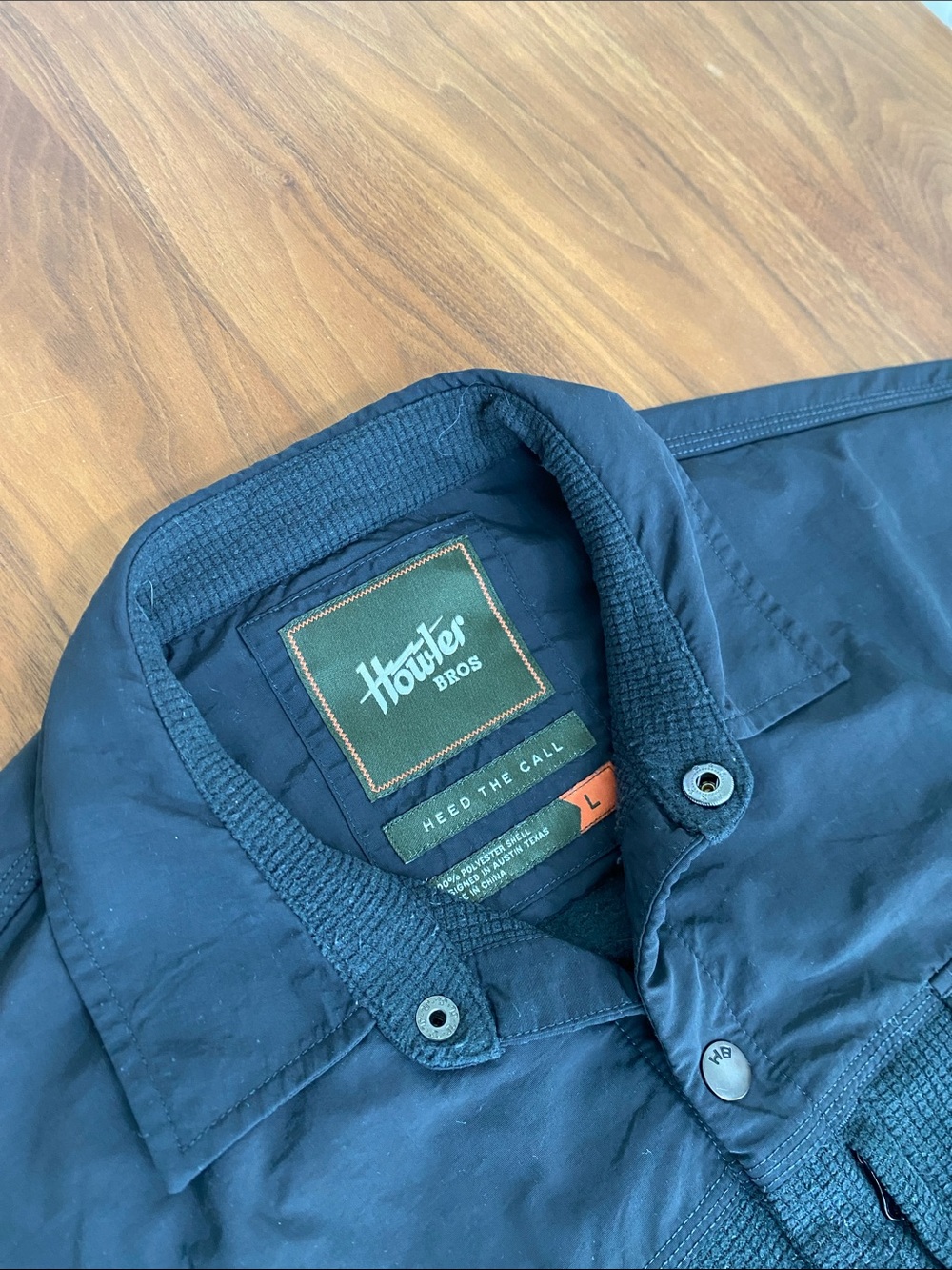 Howler Bros Vapors Polarfleece Shirt Jacket - Men's Size Large - Picture 8 of 10